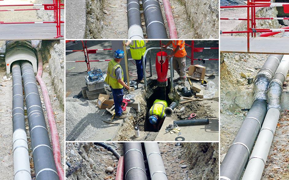 canalisation egout Louvres